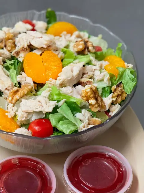 Cranberry chicken salad
