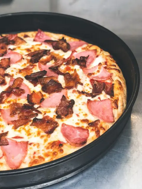 Meat lovers pizza