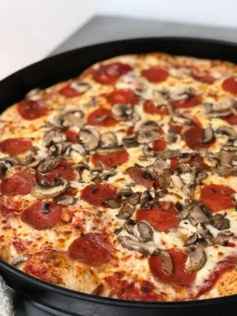 Chicago style pizza